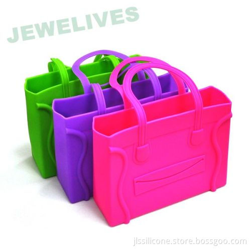 Lfgb Silicone Luggage Bag With Smile Face 